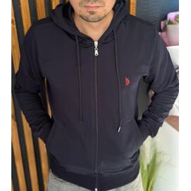 Фотография Кофта спортивная мужская 56614 black р.M-2XL "TURHAN" недорого оптом от прямого поставщика