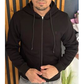 Фотография Кофта спортивная мужская 56621 black р.M-2XL "TURHAN" недорого оптом от прямого поставщика