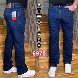 Фотография Джинсы мужские 6970 blue р.34-38 "God Baron" недорого оптом от прямого поставщика