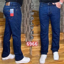 Фотография Джинсы мужские 6966 blue р.32-38 "God Baron" недорого оптом от прямого поставщика