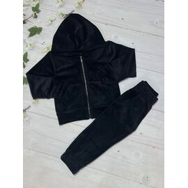 Костюм дитячий спортивний на дівчинку 1025 black р.92-116 "Baykush" недорого оптом від прямого постачальника