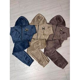 Костюм дитячий спортивний на дівчинку 1065 brown р.122-146 "Baykush" недорого оптом від прямого постачальника