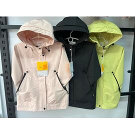 Фотография Куртка детская демисезонная на девочку F257 black р.120-160 "Farbique" недорого оптом от прямого поставщика