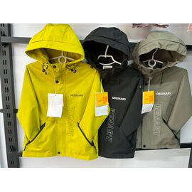 Фотография Куртка детская демисезонная на мальчика F260 black р.120-160 "Farbique" недорого оптом от прямого поставщика