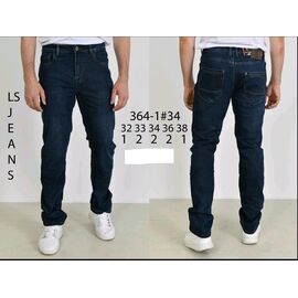 Джинси чоловічі 364-1 blue р.32-38 "LILY" недорого оптом від прямого постачальника