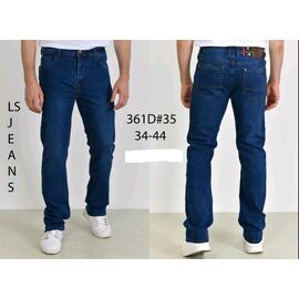 Фотография Джинсы мужские 361D blue р.34-44 "LILY" недорого оптом от прямого поставщика