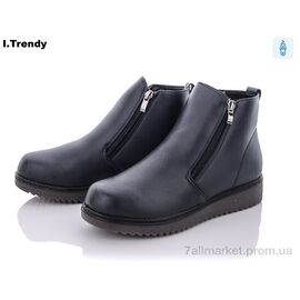 Черевики жіночі стильні Зима BK808-5 (8 пар р.37-42) "Trendy" недорого оптом від прямого постачальника