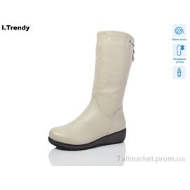 Чоботи жіночі зручні Зима DH961-9 (6 пар р.37-42) "Trendy" недорого оптом від прямого постачальника