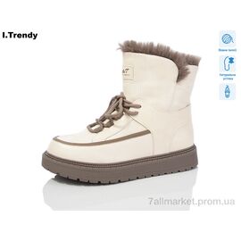 Черевики жіночі стильні Зима DH3550-19 (6 пар р.37-42) "Trendy" недорого оптом від прямого постачальника