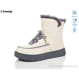 Черевики жіночі стильні Зима DH3550-30 (6 пар р.37-42) "Trendy" недорого оптом від прямого постачальника