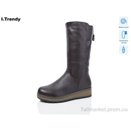 Чоботи жіночі зручні Зима DH2962-5 (6 пар р.37-42) "Trendy" недорого оптом від прямого постачальника