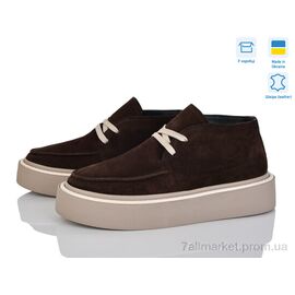 Черевики жіночі стильні Весна/осінь 1476 корич.з. (6 пар р.36-41) "V.Arimany" недорого оптом від прямого постачальника