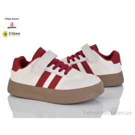 Кросівки дитячі модні Весна/осінь NB1315-1 wine (8 пар р.29-36) "Clibee-Doremi" недорого оптом від прямого постачальника