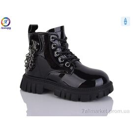 Черевики дитячі зручні Весна/осінь F042B-1 (8 пар р.26-31) "Леопард" недорого оптом від прямого постачальника