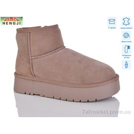 Уггі жіночі утеплені Зима T54-6 (6 пар р.36-40) "HENGJI-ELENA" недорого оптом від прямого постачальника