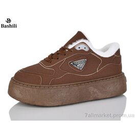 Фотография Кроссовки женские модные зима H9505-8 (8 пар р.36-41) "Башили" недорого оптом от прямого поставщика