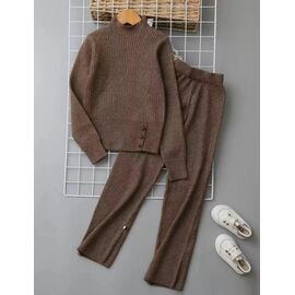 Костюм дитячий спортивний на дівчинку M374 brown р.120-160 "Major" недорого оптом від прямого постачальника