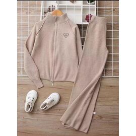 Костюм дитячий спортивний на дівчинку M377 beige р.120-160 "Major" недорого оптом від прямого постачальника