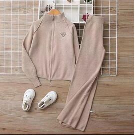 Костюм дитячий спортивний на дівчинку M379 beige р.120-160 "Major" недорого оптом від прямого постачальника