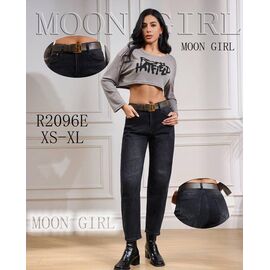 Фотография Джинсы женские R2096E black р.XS-XL "Miss Kurry" недорого оптом от прямого поставщика