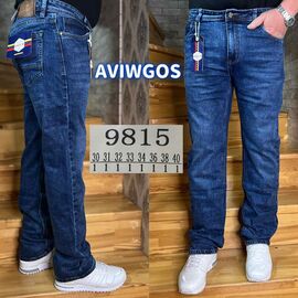 Джинси чоловічі 9815 blue р.30-40 "God Baron" недорого оптом від прямого постачальника
