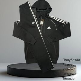 Фотография Костюм спортивный мужской H471 black р.2XL-6XL "Hai" недорого оптом от прямого поставщика