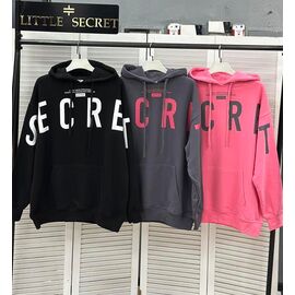 Фотография Худи женское 400398 grey р.one size "Little Secret" недорого оптом от прямого поставщика