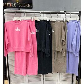 Фотография Костюм спортивный женский тёплый 500188 pink р.S-L "Little Secret" недорого оптом от прямого поставщика