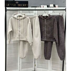 Фотография Костюм спортивный женский 500226 beige р.S-L "Little Secret" недорого оптом от прямого поставщика