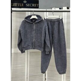 Фотография Костюм спортивный женский 500226 grey р.S-L "Little Secret" недорого оптом от прямого поставщика
