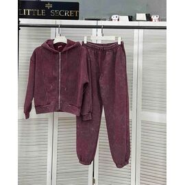 Фотография Костюм спортивный женский 500226 wine р.S-L "Little Secret" недорого оптом от прямого поставщика