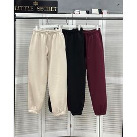 Фотография Штаны спортивные женские тёплые 500231 wine р.S-L "Little Secret" недорого оптом от прямого поставщика