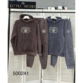 Фотография Костюм спортивный женский 500241 blue р.M-2XL "Little Secret" недорого оптом от прямого поставщика