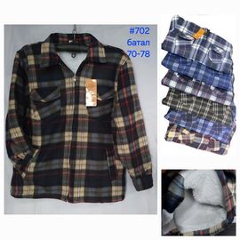 Сорочка чоловіча тепла 702 mix р.70-78 "Hoan" недорого оптом від прямого постачальника