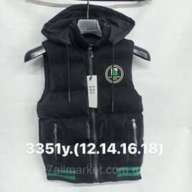 Фотография Жилетка детская демисезонная/двухстронняя на мальчика 6-11лет (3цв) "FUDIAO"недорого от прямого поставщика