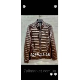 Фотография Куртка мужская демисезонная кожзам, размеры 48-58 (2цв)"FUDIAO" недорого от прямого поставщика