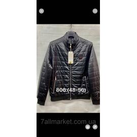 Фотография Куртка мужская демисезонная кожзам, размеры 48-56 "FUDIAO" недорого от прямого поставщика