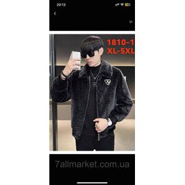 Фотография Шуба мужская на меху р-р XL-5XL (2цв) "FUDIAO" недорого от прямого поставщика