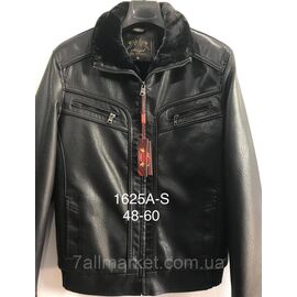 Фотография Куртка мужская на меху/ зимняя кожзам, размеры 48-60 "ANGELIS" недорого от прямого поставщика