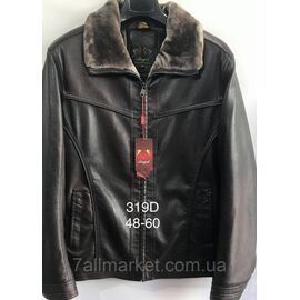 Фотография Куртка мужская на меху/ зимняя кожзам, размеры 48-60 "ANGELIS" недорого от прямого поставщика