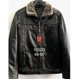 Фотография Куртка мужская на меху/ зимняя кожзам, размеры 48-60 "ANGELIS" недорого от прямого поставщика