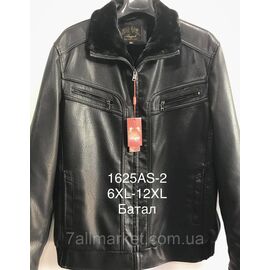Фотография Куртка мужская на меху/ зимняя кожзам, батал размеры 6XL-12XL "ANGELIS" недорого от прямого поставщика