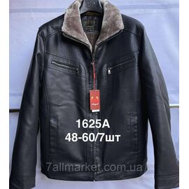 Куртка чоловіча на хутрі/зимова шкірозамінник, розміри 48-60 "ANGELIS" недорого від прямого постачальника