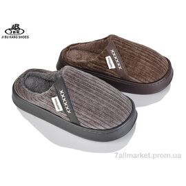 Фотография Тапки мужские домашние зима 2513 mix (12 пар р.42-47) "Jibukang" недорого оптом от прямого поставщика
