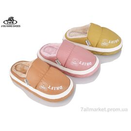 Фотография Тапки женские для дома зима 5029 mix (12 пар р.36-41) "Jibukang" недорого оптом от прямого поставщика