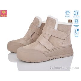 Фотография Ботинки женские стильные зима ZH729-3 (6 пар р.36-40) "PLPS" недорого оптом от прямого поставщика