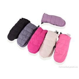 Фотография Варежки для женщин Зима B1 mix (12 шт. р.сетка One size) "TUZZI" недорого оптом от прямого поставщика