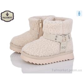 Фотография Угги детские утепленные зима C610-2 (8 пар р.22-27) "PALIAMENT" недорого оптом от прямого поставщика
