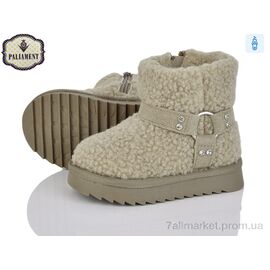 Фотография Угги детские утепленные зима C610-5 (8 пар р.22-27) "PALIAMENT" недорого оптом от прямого поставщика