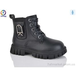 Черевики дитячі зручні Весна/осінь F03-1 (8 пар р.32-37) "Леопард" недорого оптом від прямого постачальника